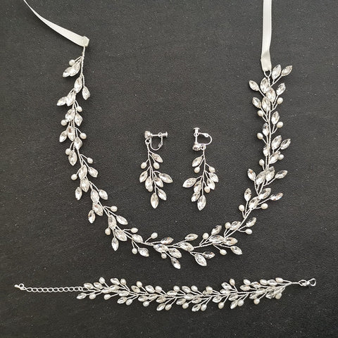 Handmade Freshwater Pearls Jewelry Set