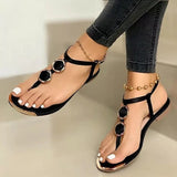 Sale! Summer Sandals With Metal Buckle